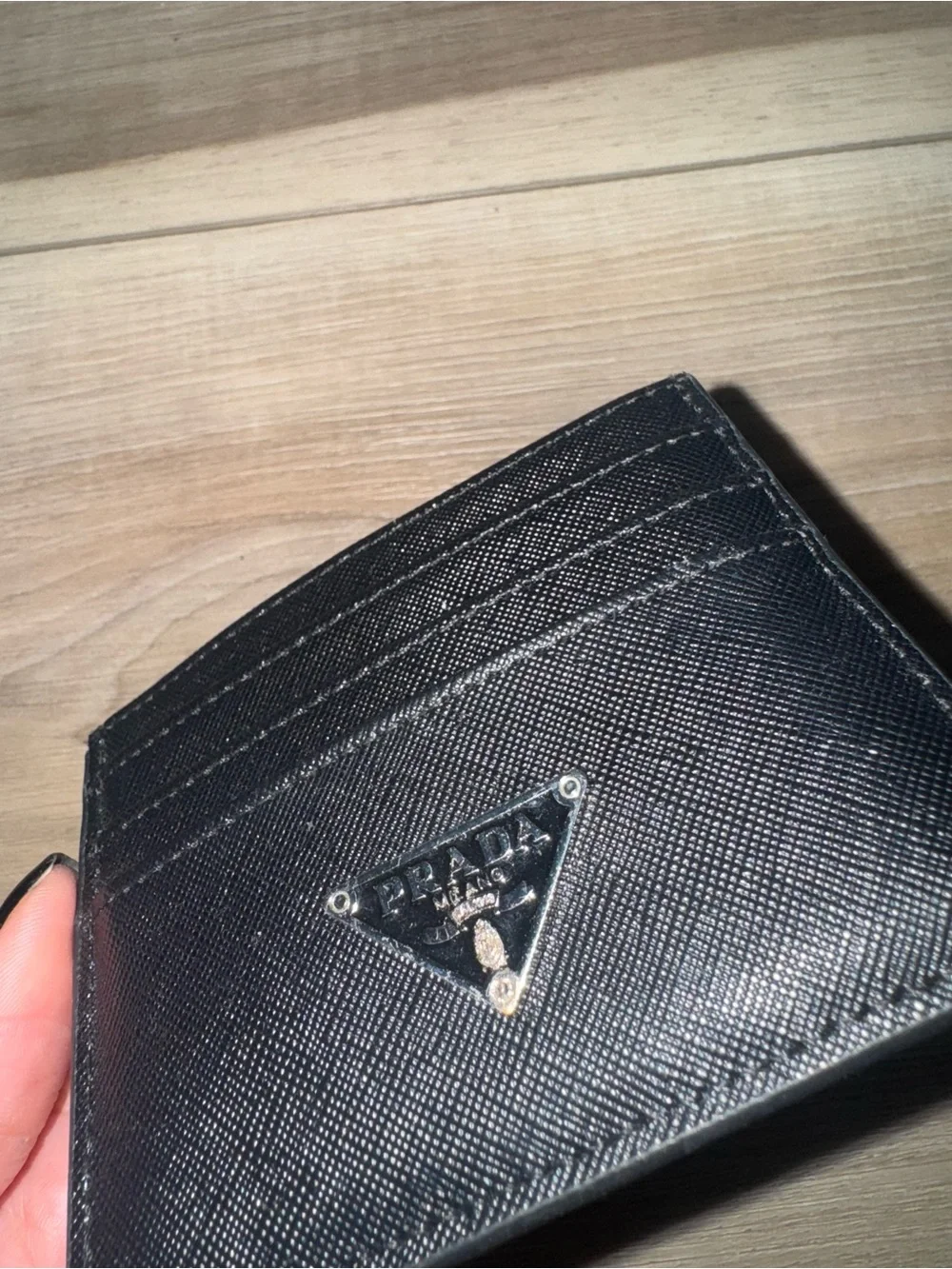 Prada compact card